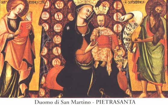 Pietrasanta e il rapporto con la Madonna del Sole. A spasso con Galatea