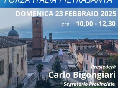 Forza Italia, congresso comunale a Pietrasanta e Seravezza